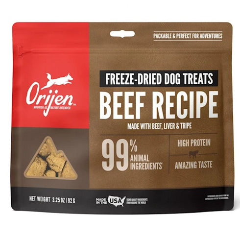 Orijen Freeze Dried Angus Beef Dog Treats 1.5oz - Poudre Pet and Feed Supply